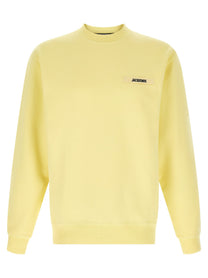 JACQUEMUS Le Sweatshirt Gros Grain Sweatshirt Yellow