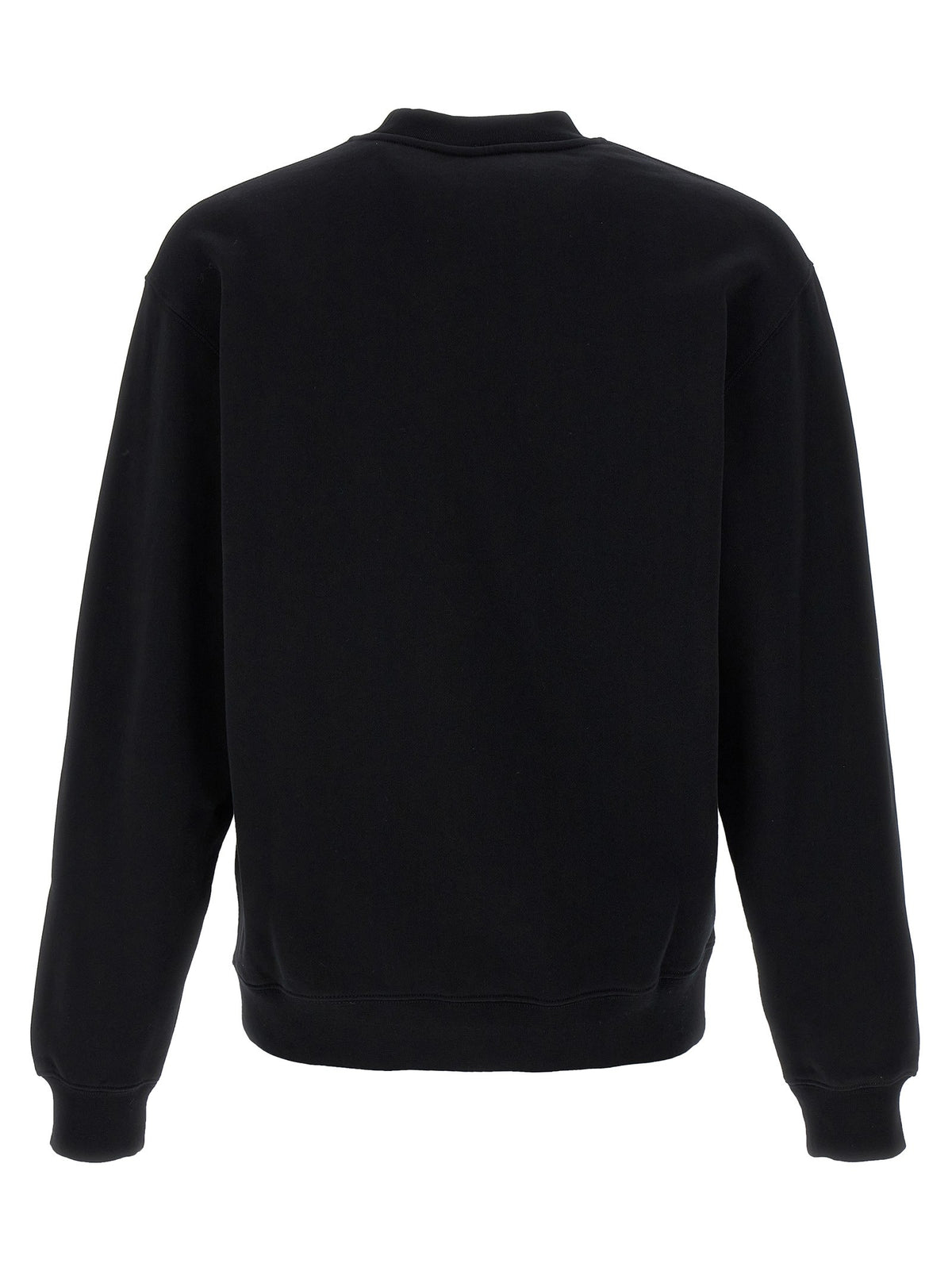 JACQUEMUS Le Sweatshirt Gros Grain Sweatshirt Black, view 2