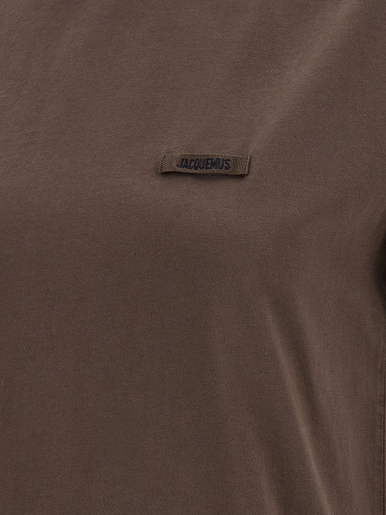 JACQUEMUS Le Shirt Gros Grain Shirt Brown