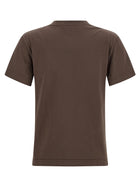 JACQUEMUS Le Shirt Gros Grain Shirt Brown, view 2