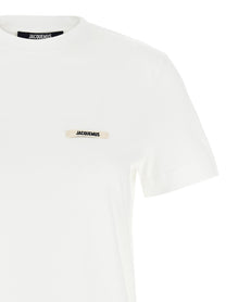 JACQUEMUS Le Shirt Gros Grain Shirt White