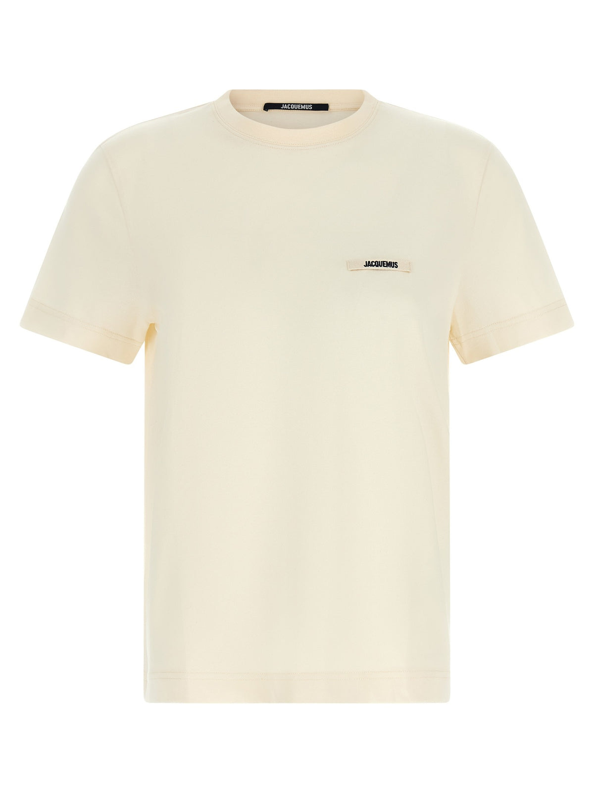 JACQUEMUS Le Shirt Gros Grain Shirt Beige