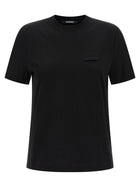 JACQUEMUS Le Shirt Gros Grain Shirt Black