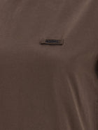 JACQUEMUS Le Shirt Gros Grain Shirt Brown, view 4
