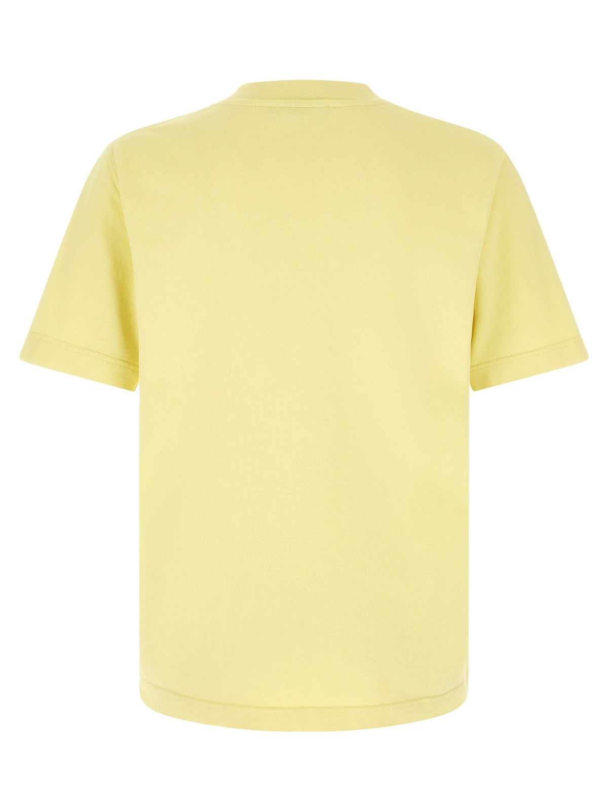JACQUEMUS Le Shirt Gros Grain Shirt Yellow, view 2
