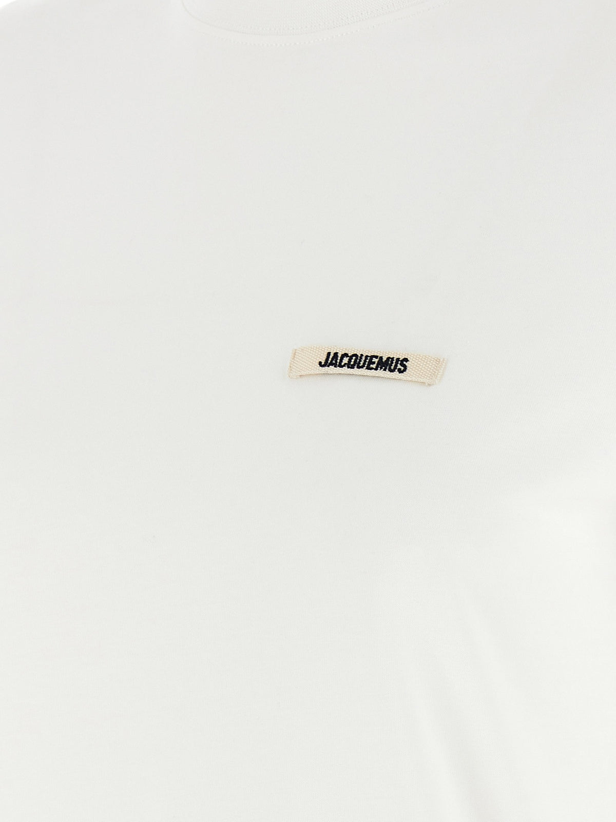 JACQUEMUS Le Shirt Gros Grain Shirt White