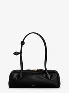 ALAÏA Women's Le Teckel Leather Shoulder Bag Black