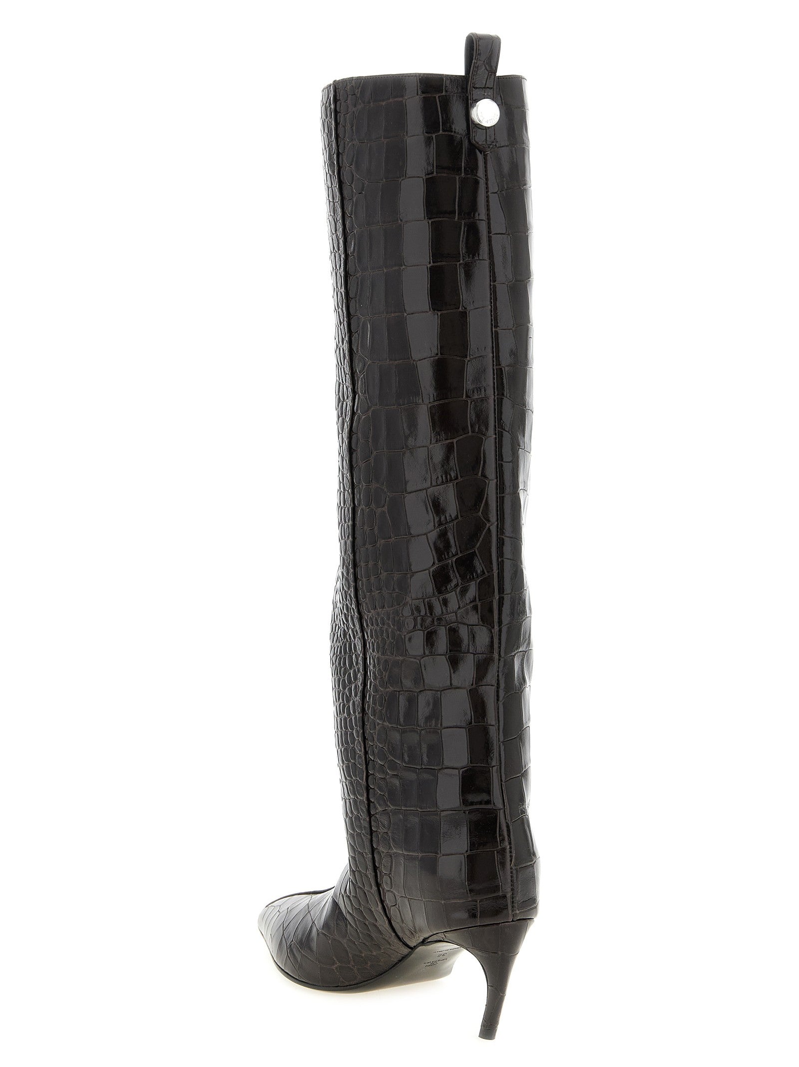 The Attico Lea Boots Brown