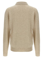 The Row Leach Polo Shirt Beige, view 2