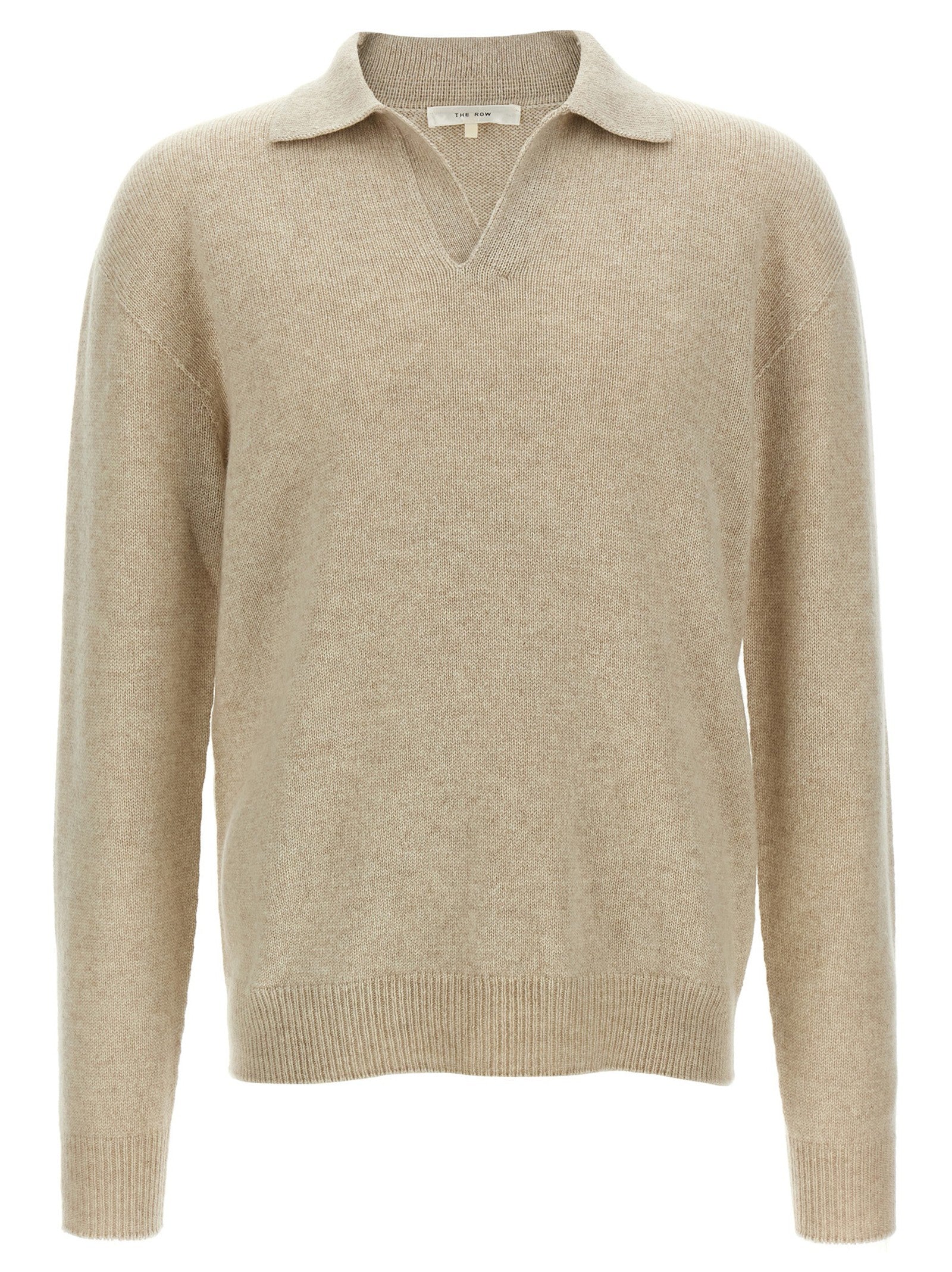 The Row Leach Polo Shirt Beige