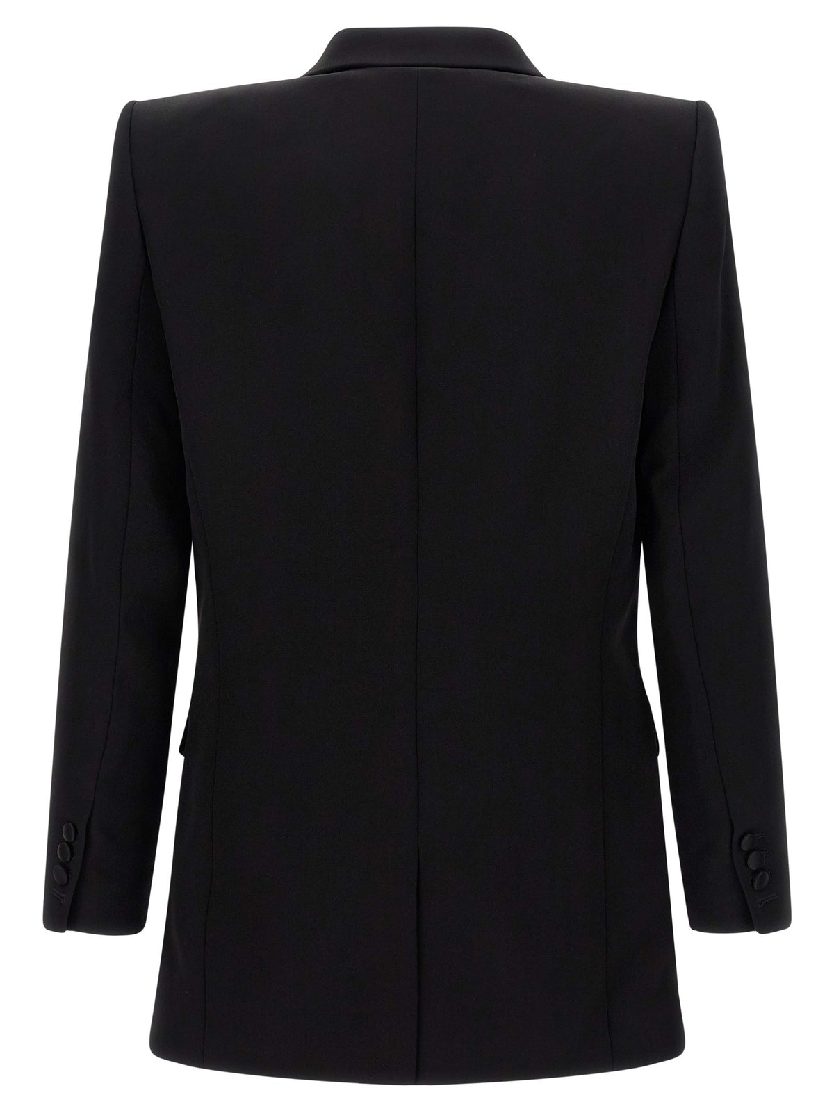 Balmain Leaf Embroidery Blazer Black, view 2