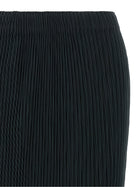 ISSEY MIYAKE Leaf Pleats Skirt Blue, view 3