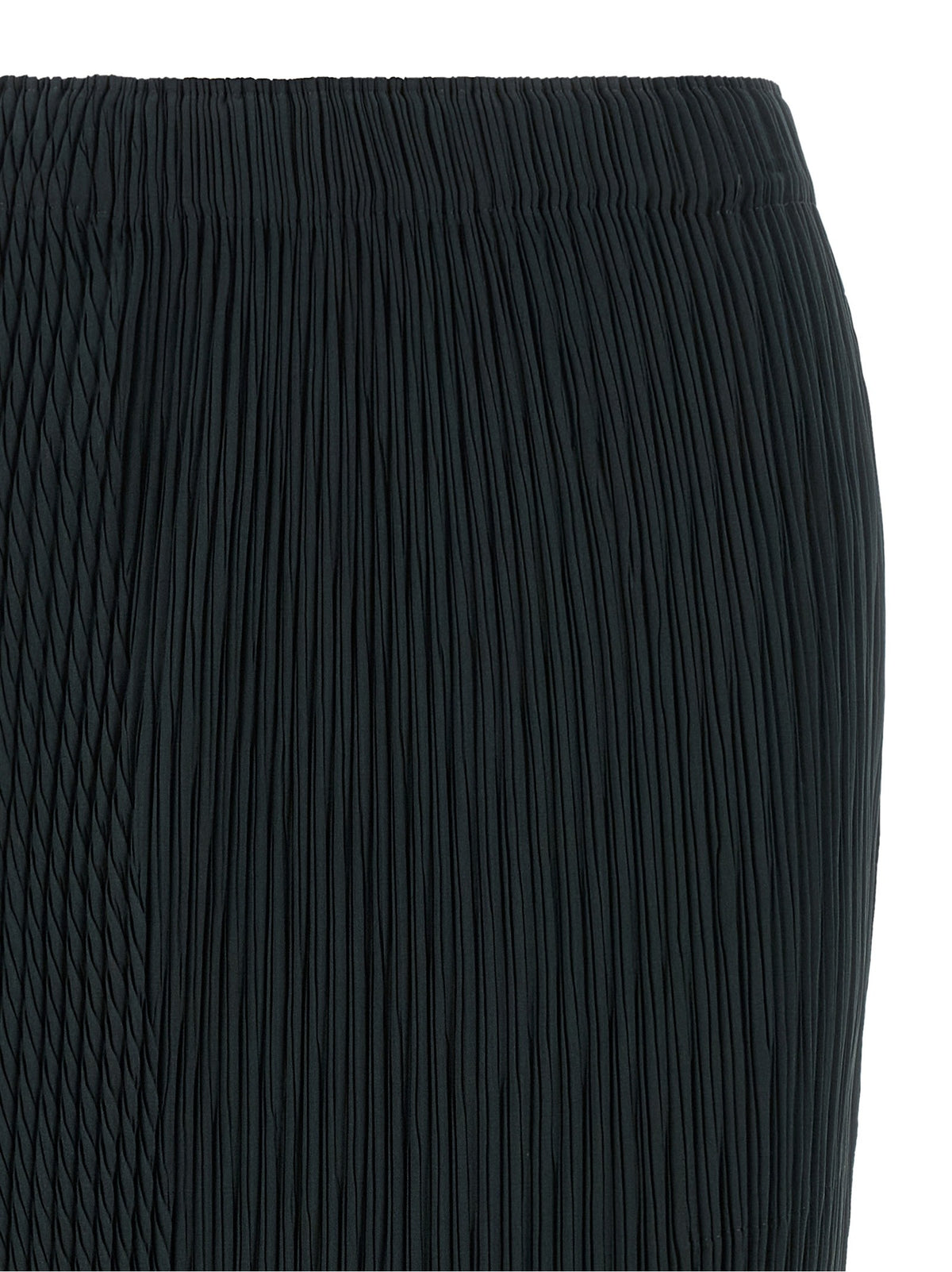 ISSEY MIYAKE Leaf Pleats Skirt Blue, view 3