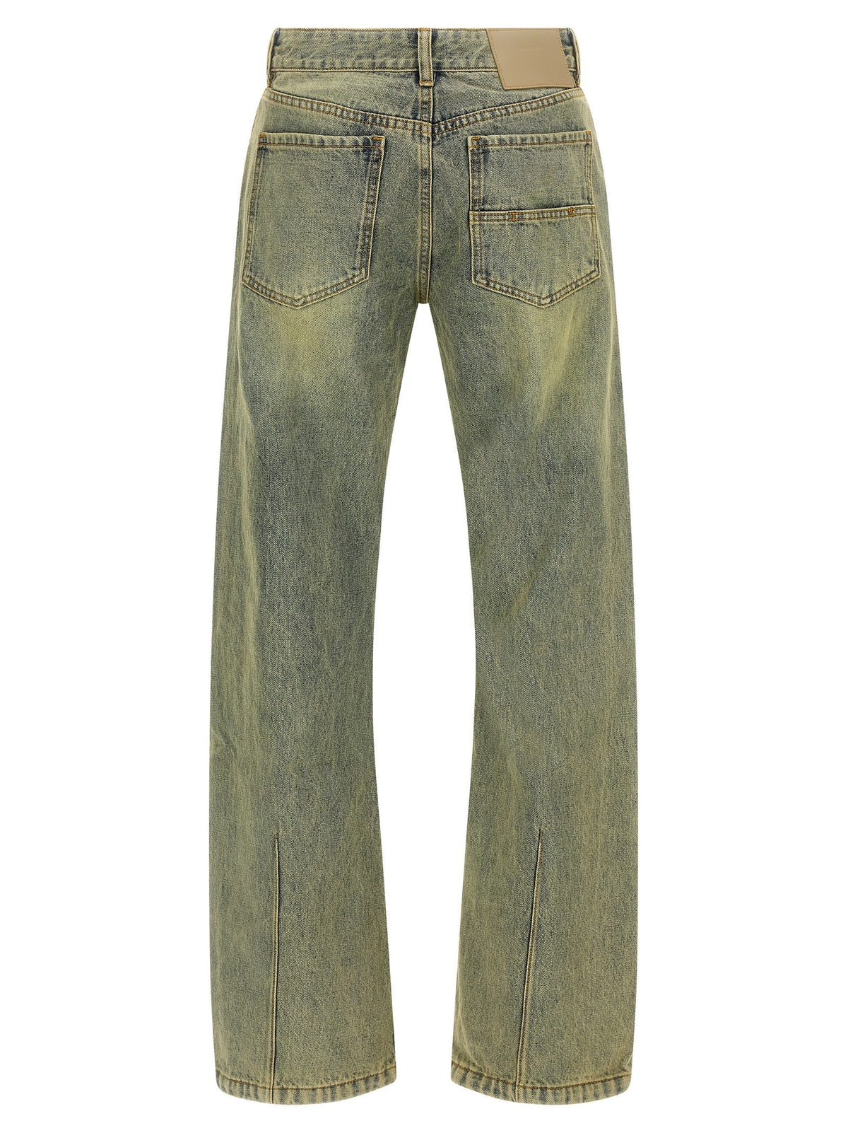 Entire Studios Lean Jeans Yellow