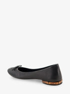 Gucci Women's Leather and Bamboo Ballrinas Black, view 3
