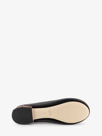 Gucci Women's Leather and Bamboo Ballrinas Black