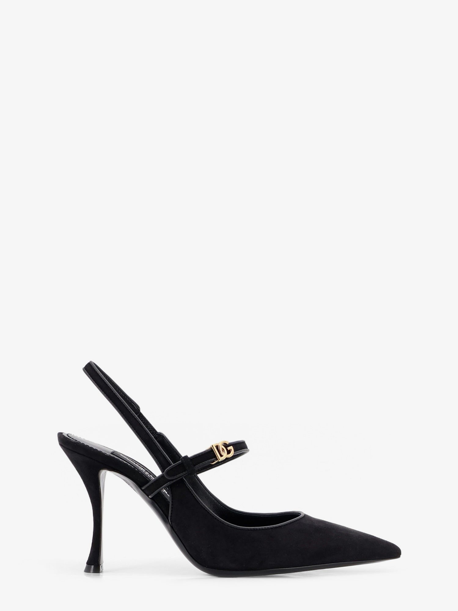 Dolce &amp; Gabbana Women's Leather and Suede Pumps Black