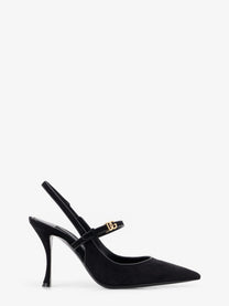 Dolce &amp; Gabbana Women's Leather and Suede Pumps Black