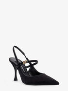 Dolce &amp; Gabbana Women's Leather and Suede Pumps Black, view 2