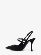 Dolce &amp; Gabbana Women's Leather and Suede Pumps Black, view 3