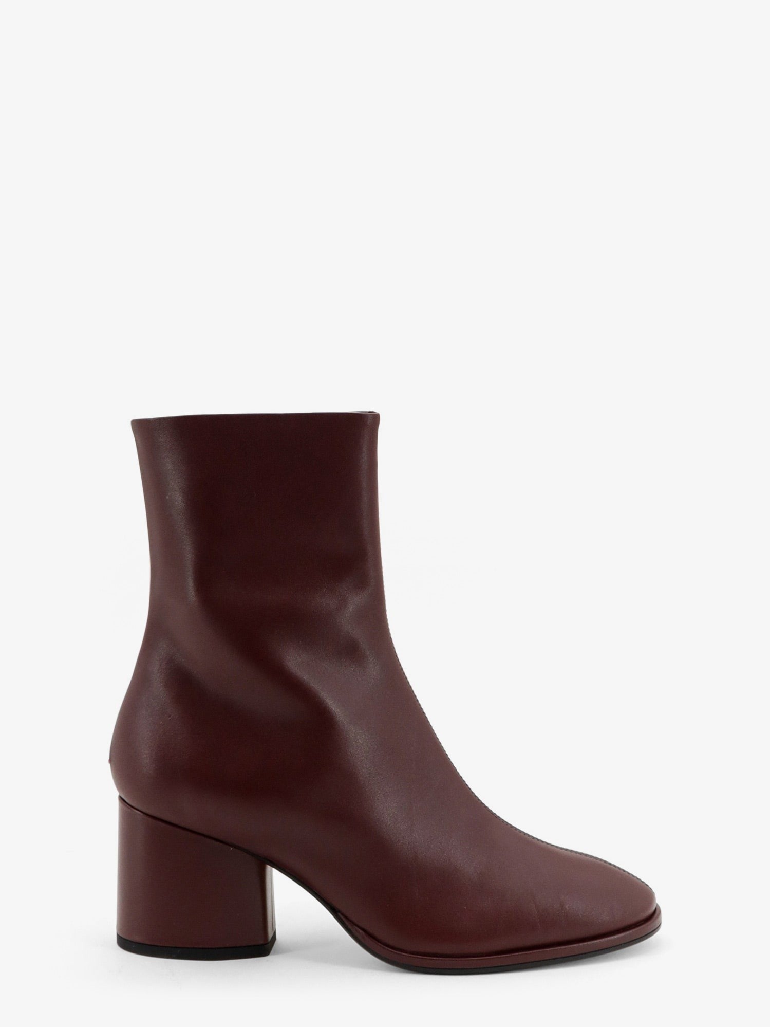 Aeyde Women's Leather Ankle Boots Gold