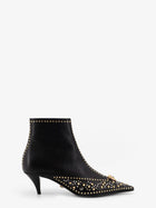 Versace Women's Leather Ankle Boots Black