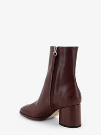 Aeyde Women's Leather Ankle Boots Gold