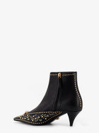 Versace Women's Leather Ankle Boots Black