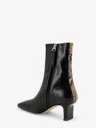 Aeyde Women's Leather Ankle Boots Black, view 3