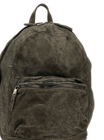 Giorgio Brato Leather Backpack Grey