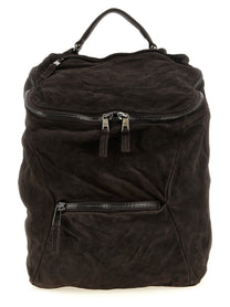 Giorgio Brato Leather Backpack Brown