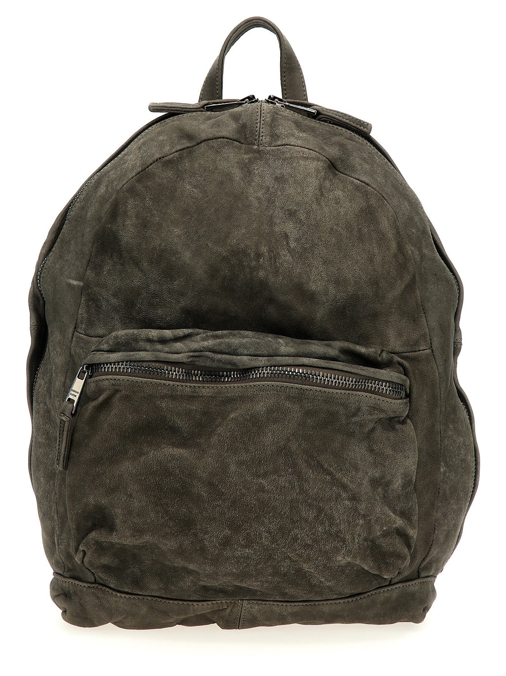 Giorgio Brato Leather Backpack Grey