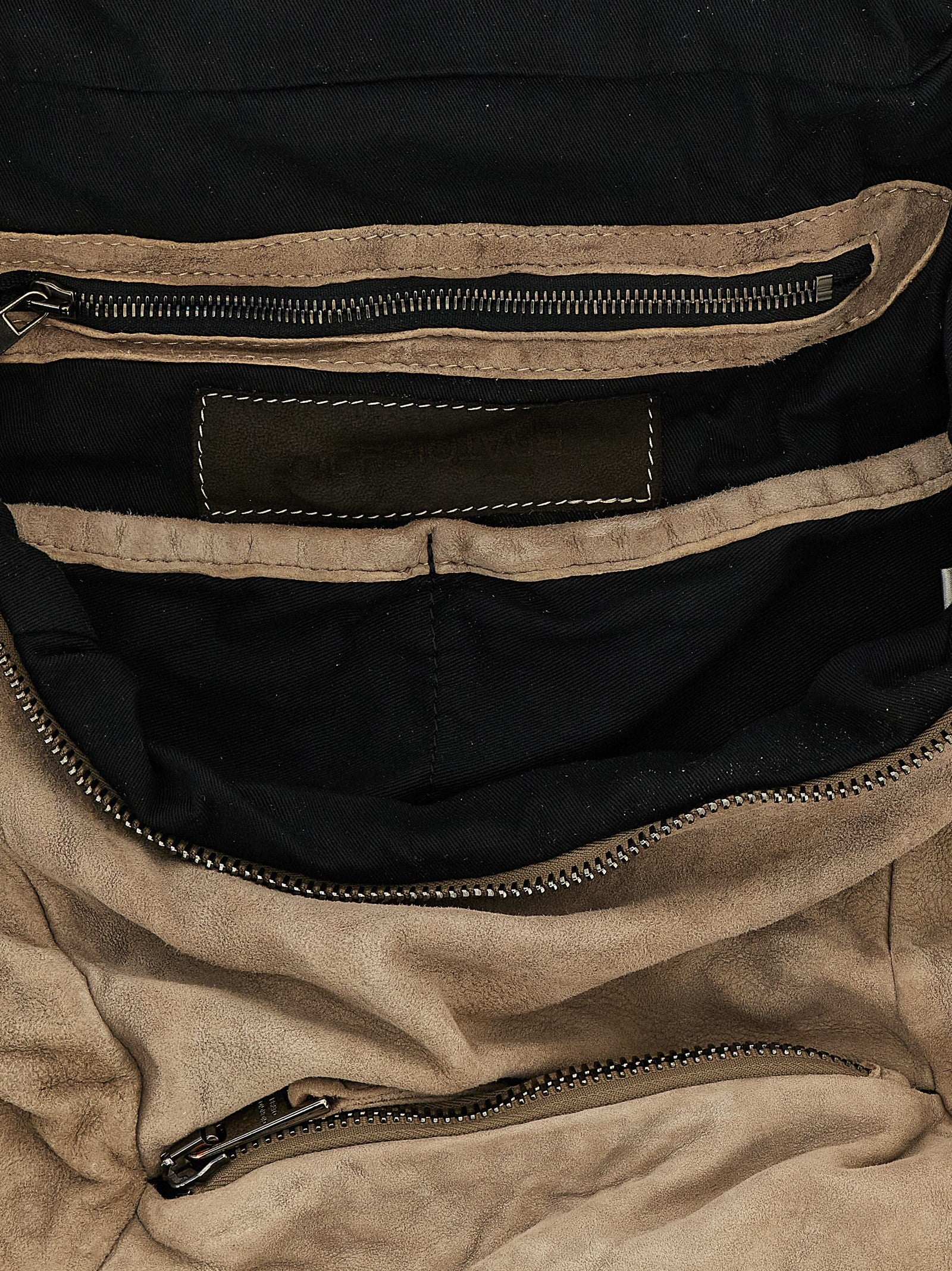 Giorgio Brato Leather Backpack Beige