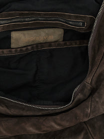 Giorgio Brato Leather Backpack Brown