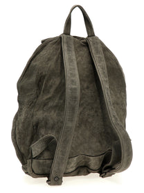 Giorgio Brato Leather Backpack Grey