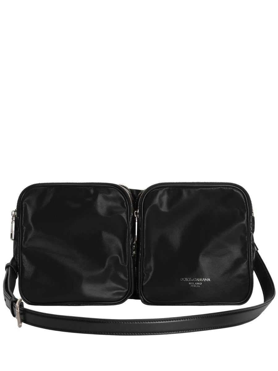 Dolce &amp; Gabbana Men's Leather Bag Black