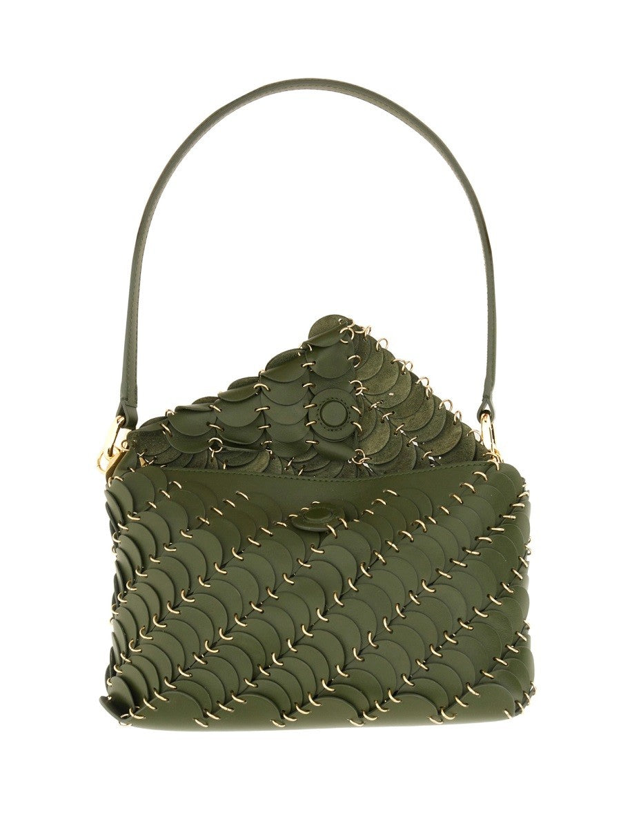 Rabanne Women's Leather Bag Green