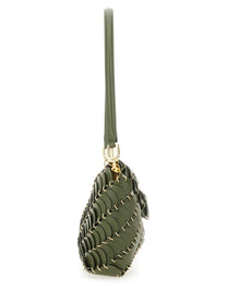 Rabanne Women's Leather Bag Green
