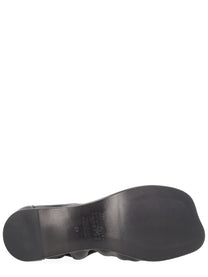 MM6 Maison Margiela Women's Leather Ballerina Black