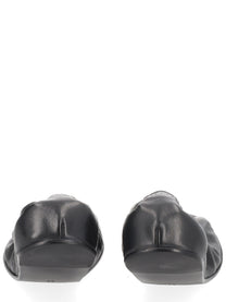MM6 Maison Margiela Women's Leather Ballerina Black