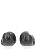 MM6 Maison Margiela Women's Leather Ballet Flats Black, view 4