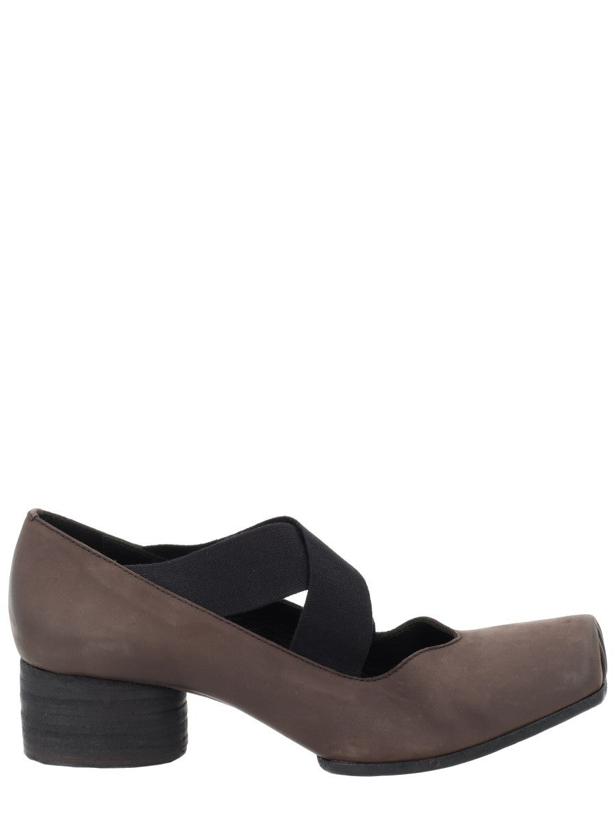 Uma Wang Women's Leather Ballerina Brown Uma Wang