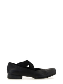 Uma Wang Women's Leather Ballerina Black Uma Wang