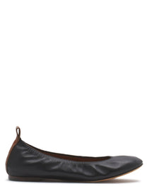 LANVIN Women's Leather Ballerina Black