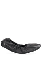 MM6 Maison Margiela Women's Leather Ballet Flats Black