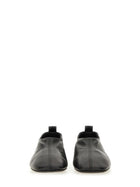 Dries Van Noten Women's Leather Ballet Flats Black, view 4