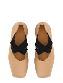 Uma Wang Women's Leather Ballerina Blue Uma Wang