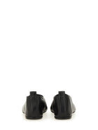 Dries Van Noten Women's Leather Ballet Flats Black, view 3