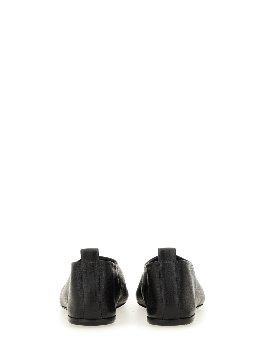 Dries Van Noten Women's Leather Ballet Flats Black, view 3