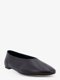 Toteme Women's Leather Ballerinas Black